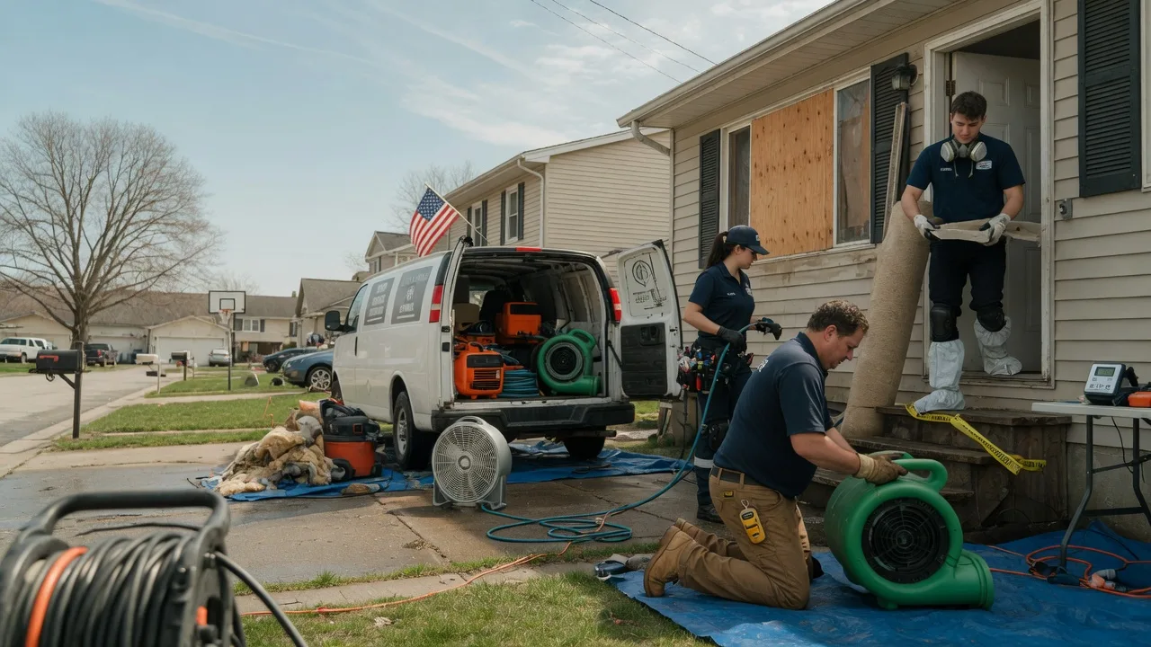Water Damage Restoration in Vernon Hills, IL near me